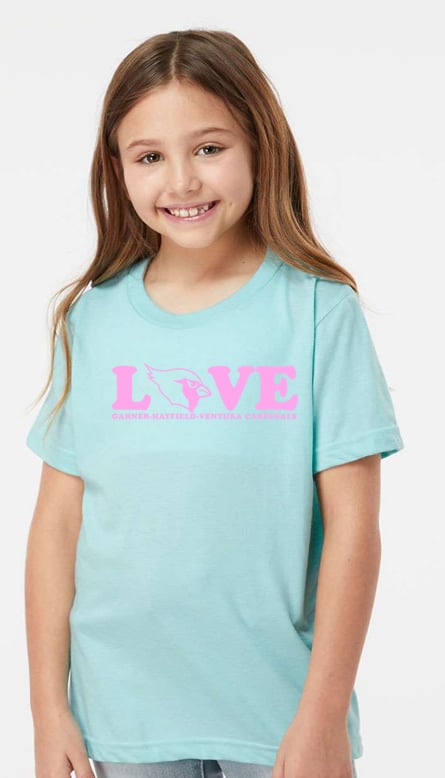 GHV LOVE T-SHIRTS - YOUTH
