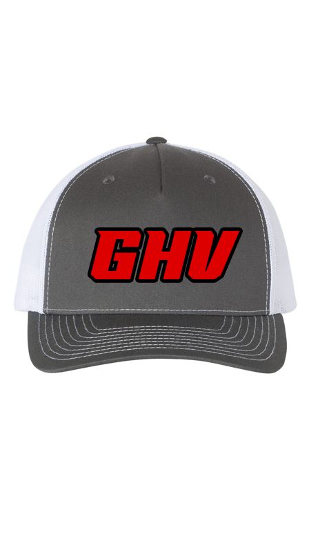 GHV Hat - Charcoal & White