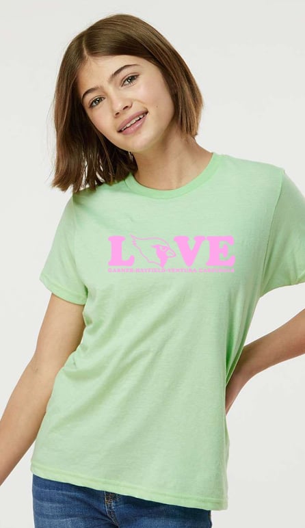 GHV LOVE T-SHIRTS - YOUTH