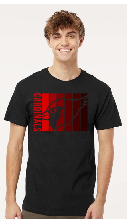 Shaded Cardinal Tee