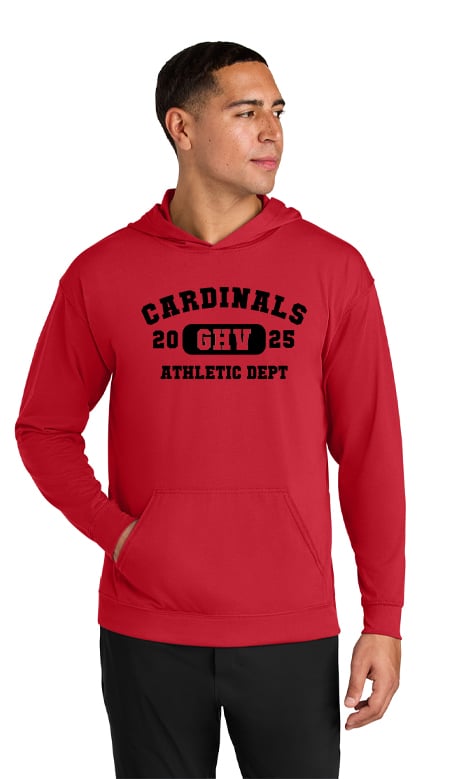 GHV Athletic Dept. Long Sleeve Hooded Tee